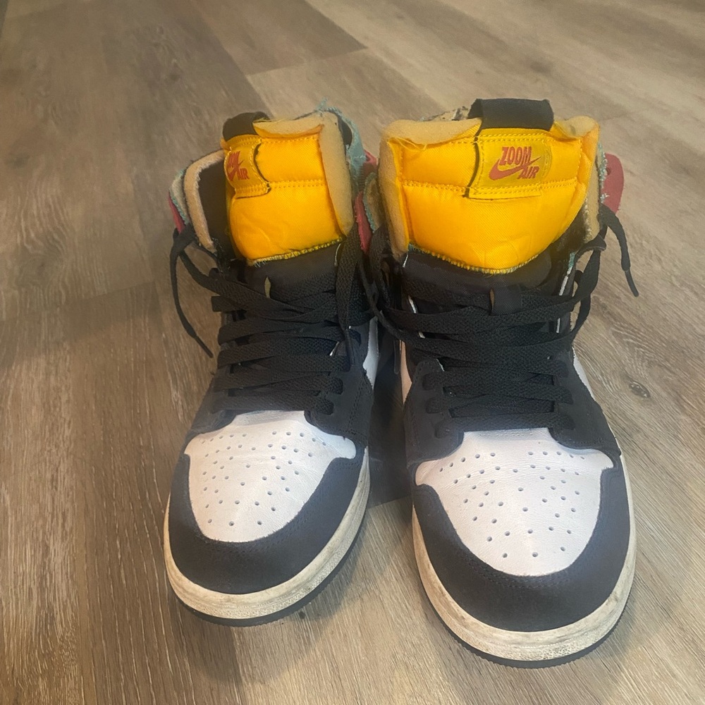 Jordan 1 High Nike Zoom Multicolor size 10.5